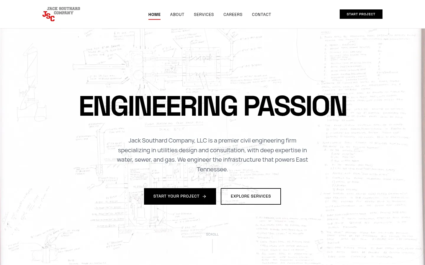 Jack Southard Company, LLC website screenshot